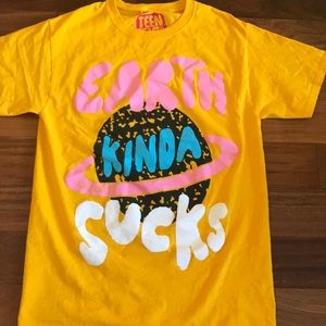 Zumiez bright yellow graphic tee